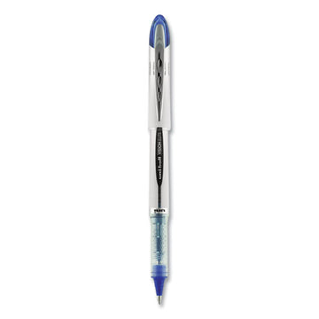 uni-ball® Vision Elite Roller Ball Pen, Stick, Bold 0.8 Mm, Blue Ink, White-blue Barrel freeshipping - TVN Wholesale